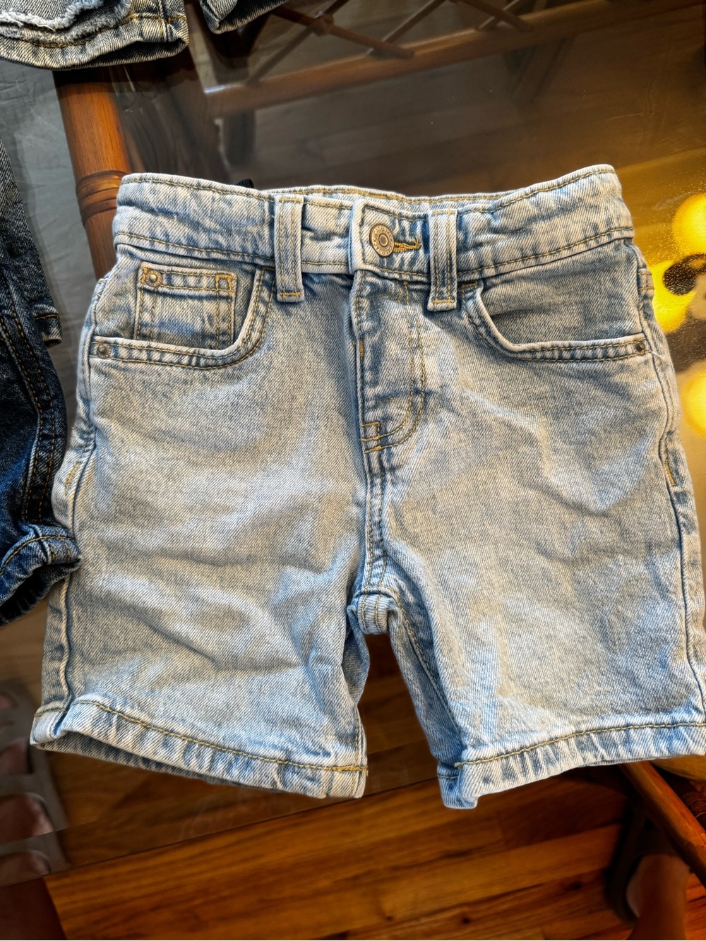 Cat & Jack Light Blue Denim Kids Shorts
